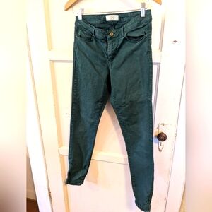 Zara Dark Green Women's Skinny Jeans